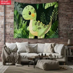 Wild Dinosaur Tapestry