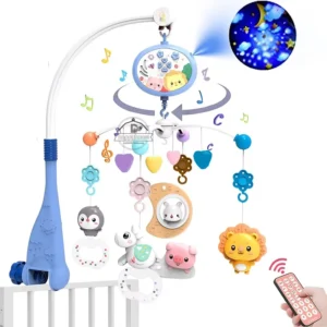 Baby Crib Musical Mobile with Projection Lights
