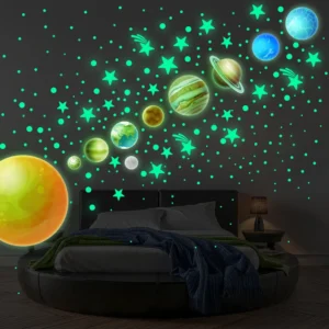 Nine Planets Wall Stickers