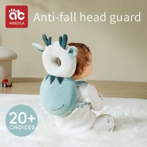 Baby Headrest Cushion-Wildlife Theme