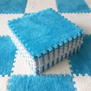 Multicolor Plush Children's Playmat