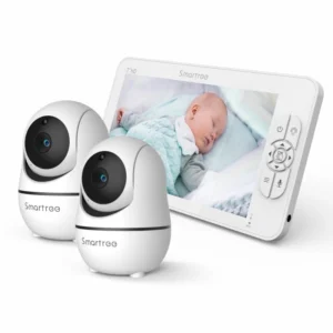 WiFi-Free Split Screen Video Baby Monitor
